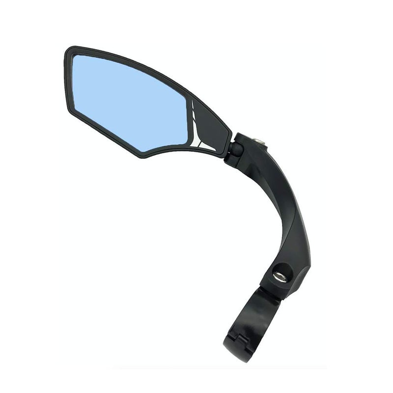 Hafny NEW Handlebar Bike Mirror, HD,Blast-resistant, Glass Lens, HF-MR095 (Anti-glare left) - Image 1